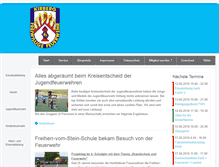 Tablet Screenshot of feuerwehr-kirberg.de